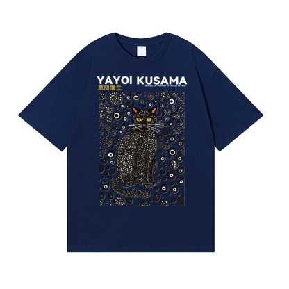 Yayoi Kusama Cat Japanese Style Classic Tee