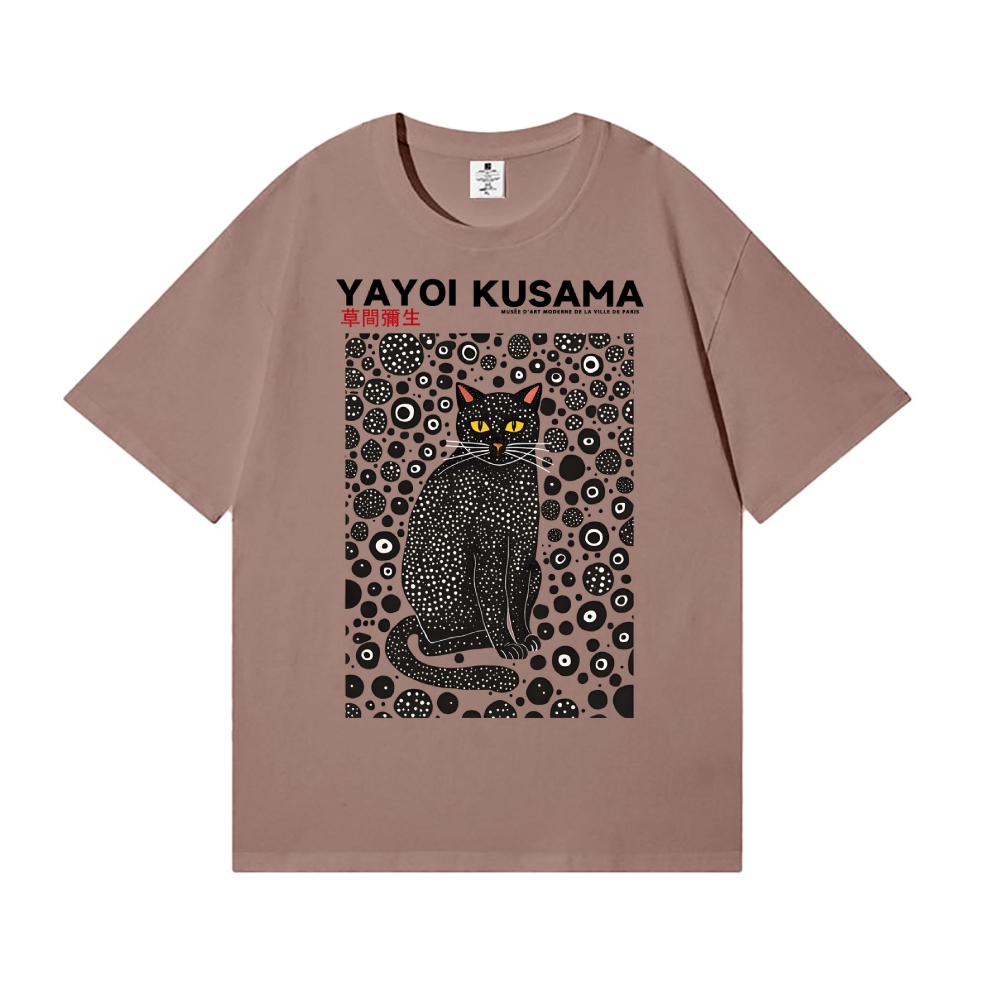 Yayoi Kusama Cat Japanese Style Classic Tee
