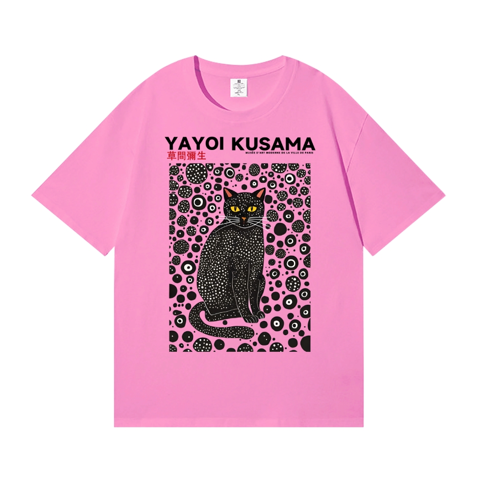 Yayoi Kusama Cat Japanese Style Classic Tee