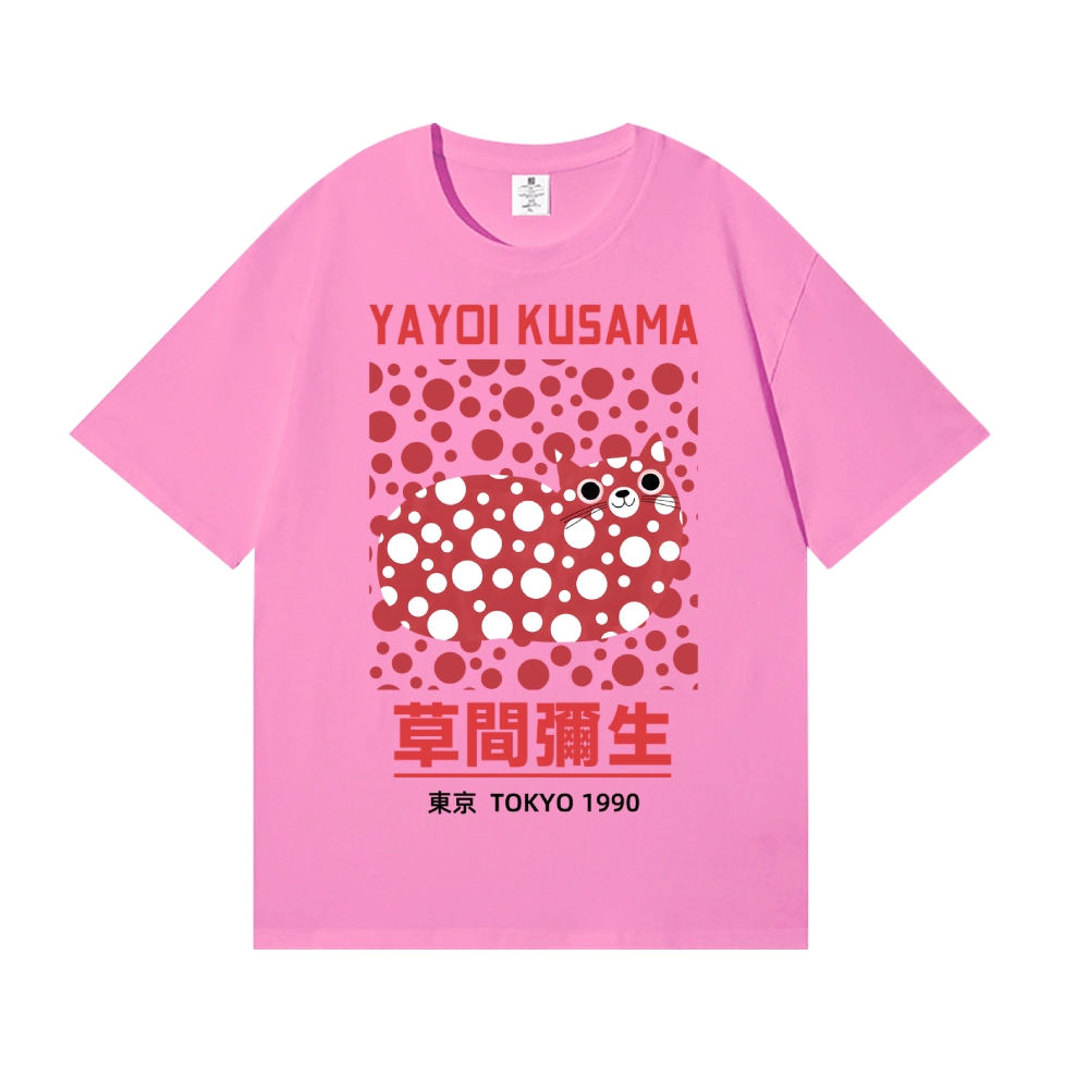 Yayoi Kusama Cat Japanese Style Classic Tee
