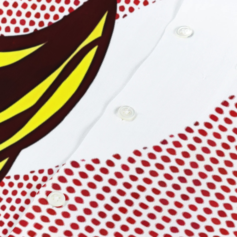 Roy Pop Art Japanese Style Camp Shirt