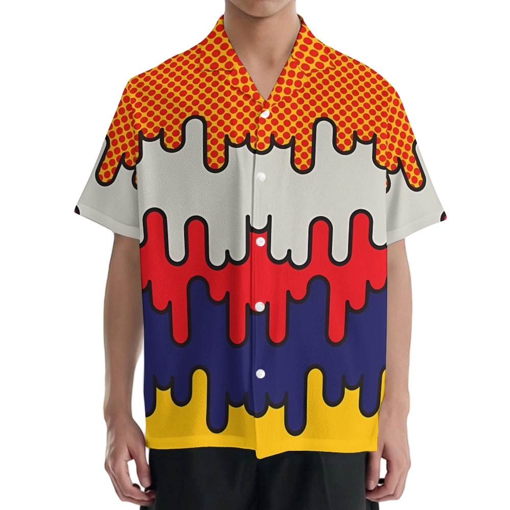 Roy Pop Art Japanese Style Camp Shirt