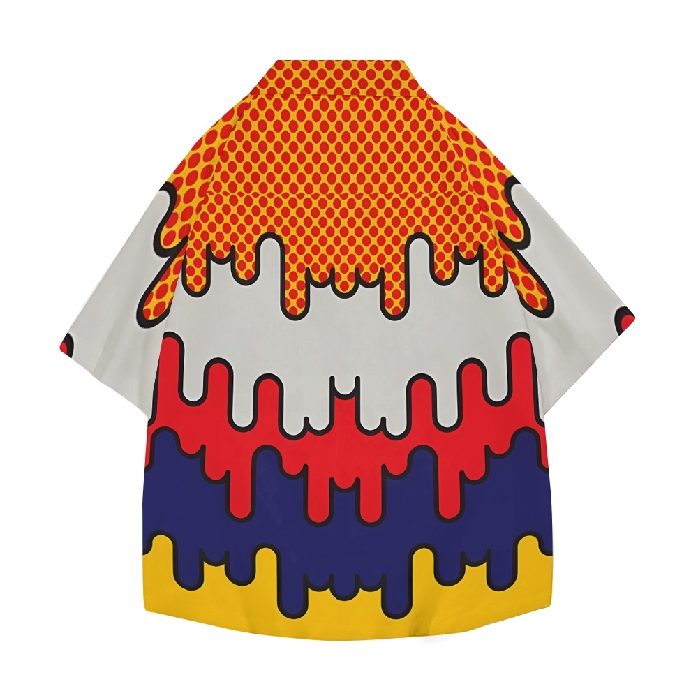 Roy Pop Art Japanese Style Camp Shirt