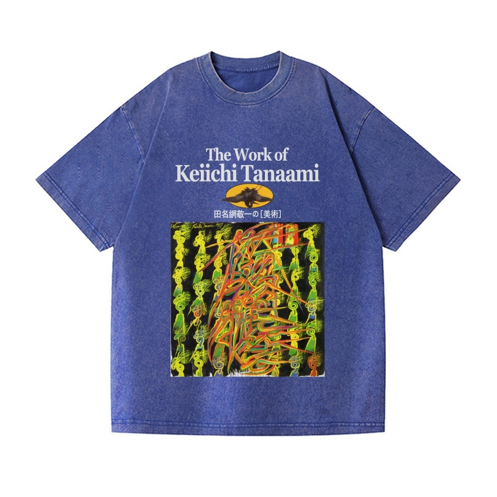 Pop Art Vintage Wash Japanese Design T-Shirt