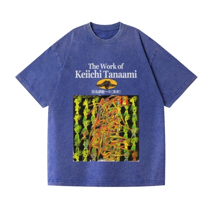 Pop Art Vintage Wash Japanese Design T-Shirt