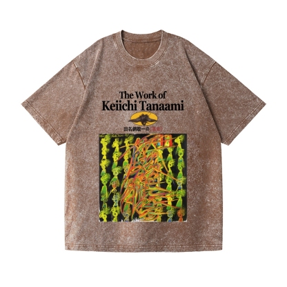 Pop Art Vintage Wash Japanese Design T-Shirt