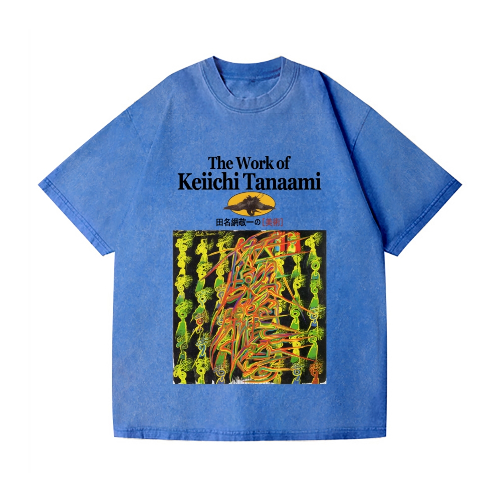 Pop Art Vintage Wash Japanese Design T-Shirt