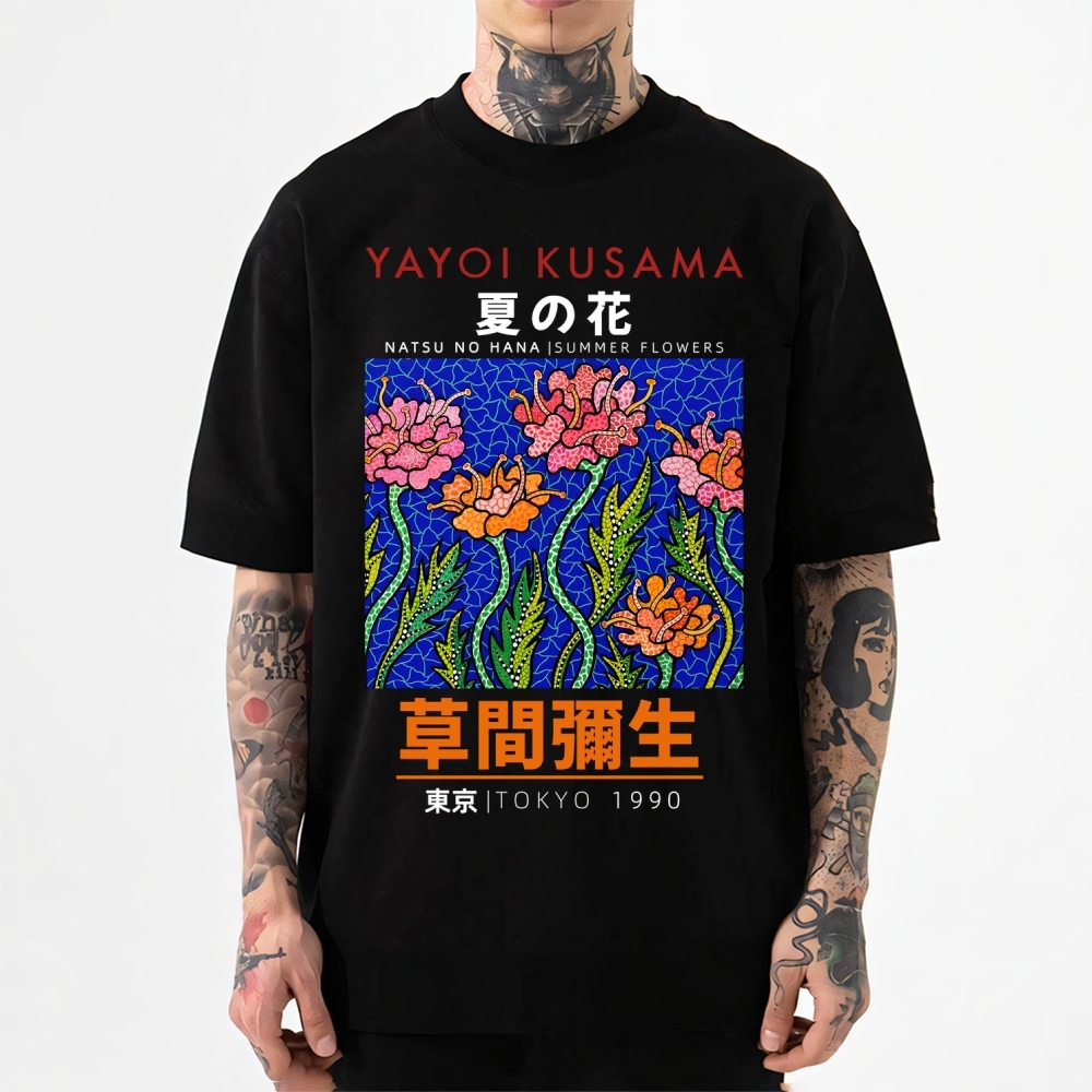 Yayoi Kusama Flower Japanese Style Classic Tee