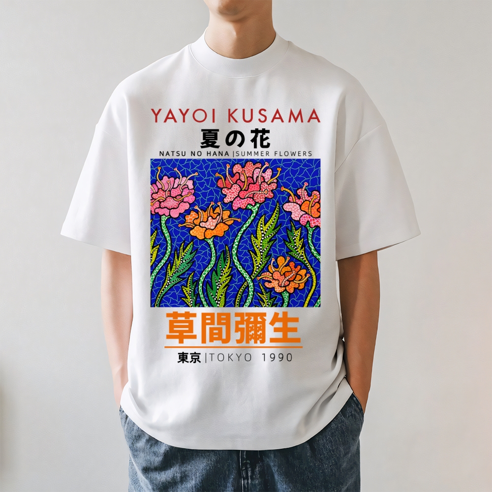 Yayoi Kusama Flower Japanese Style Classic Tee
