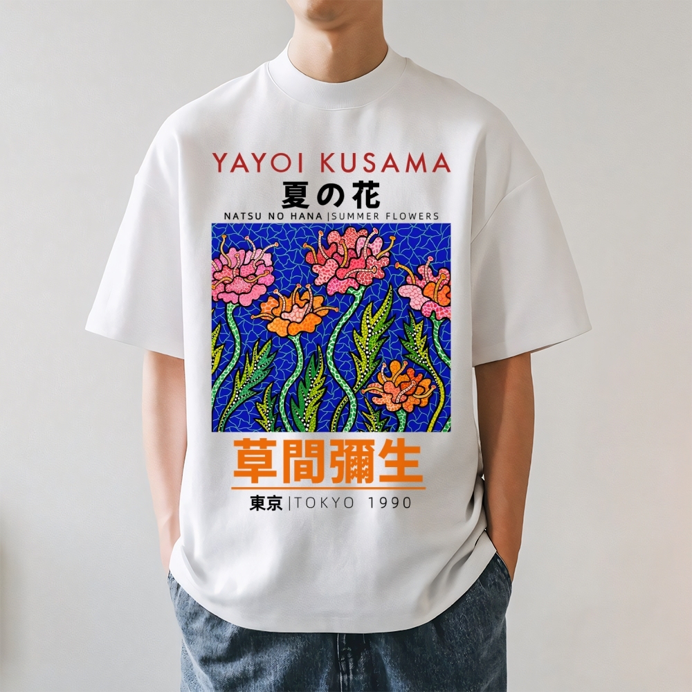 Yayoi Kusama Flower Japanese Style Classic Tee