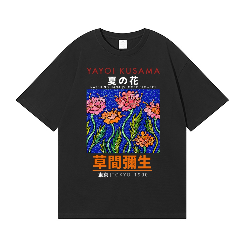 Yayoi Kusama Flower Japanese Style Classic Tee