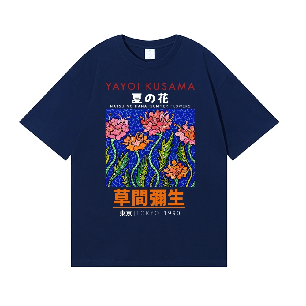 Yayoi Kusama Flower Japanese Style Classic Tee