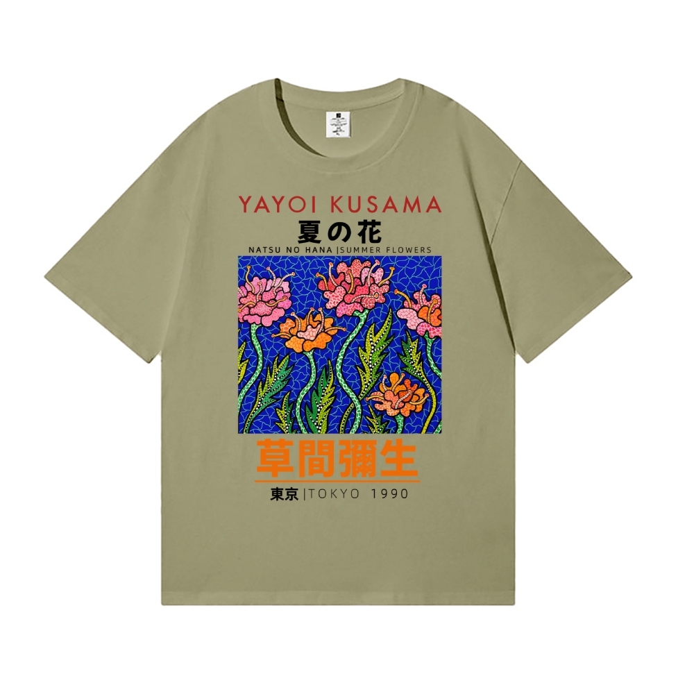 Yayoi Kusama Flower Japanese Style Classic Tee