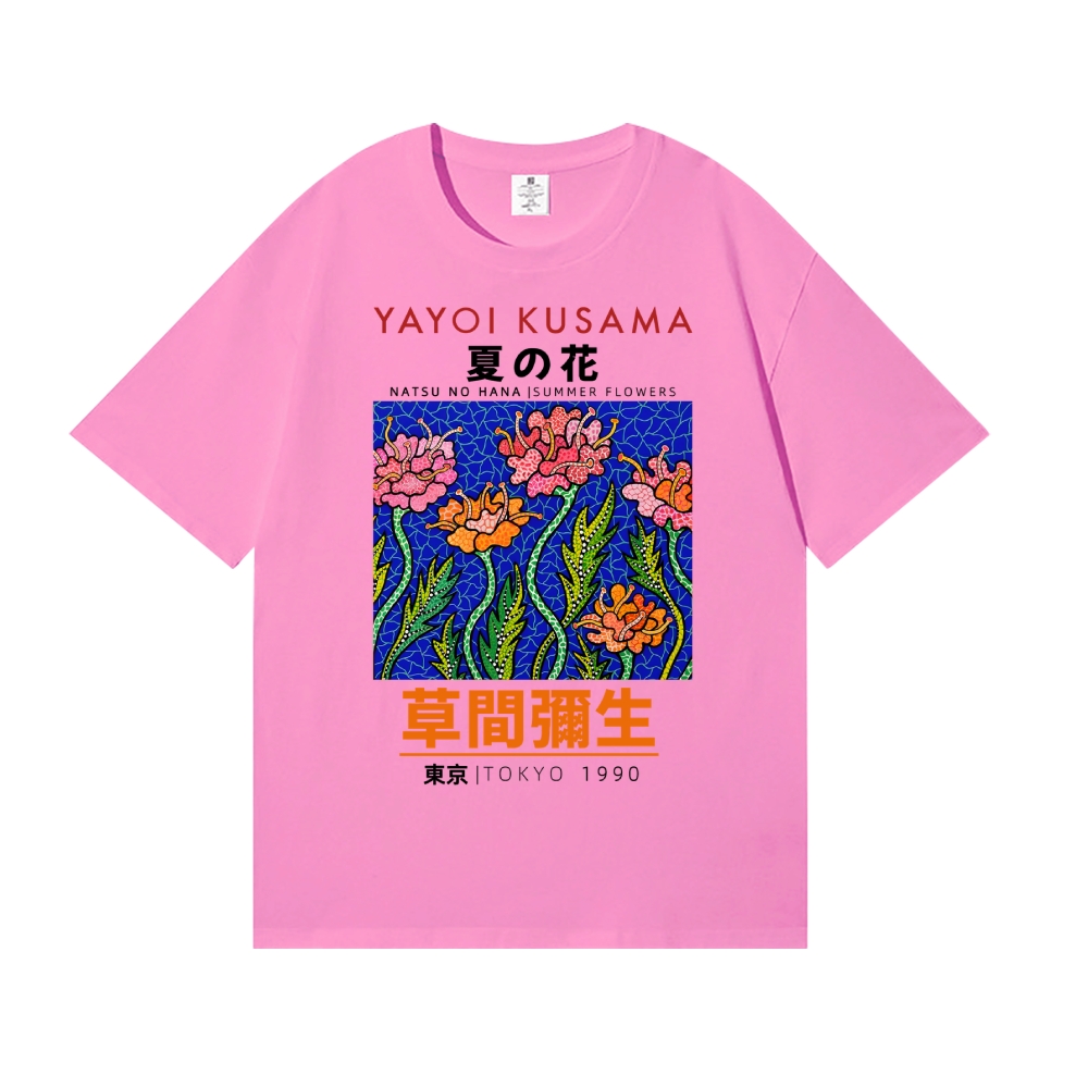 Yayoi Kusama Flower Japanese Style Classic Tee