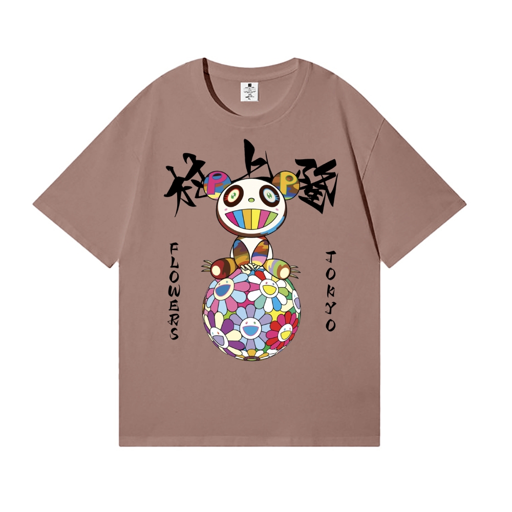 TM Sunflower Panda Japanese Style Classic Tee