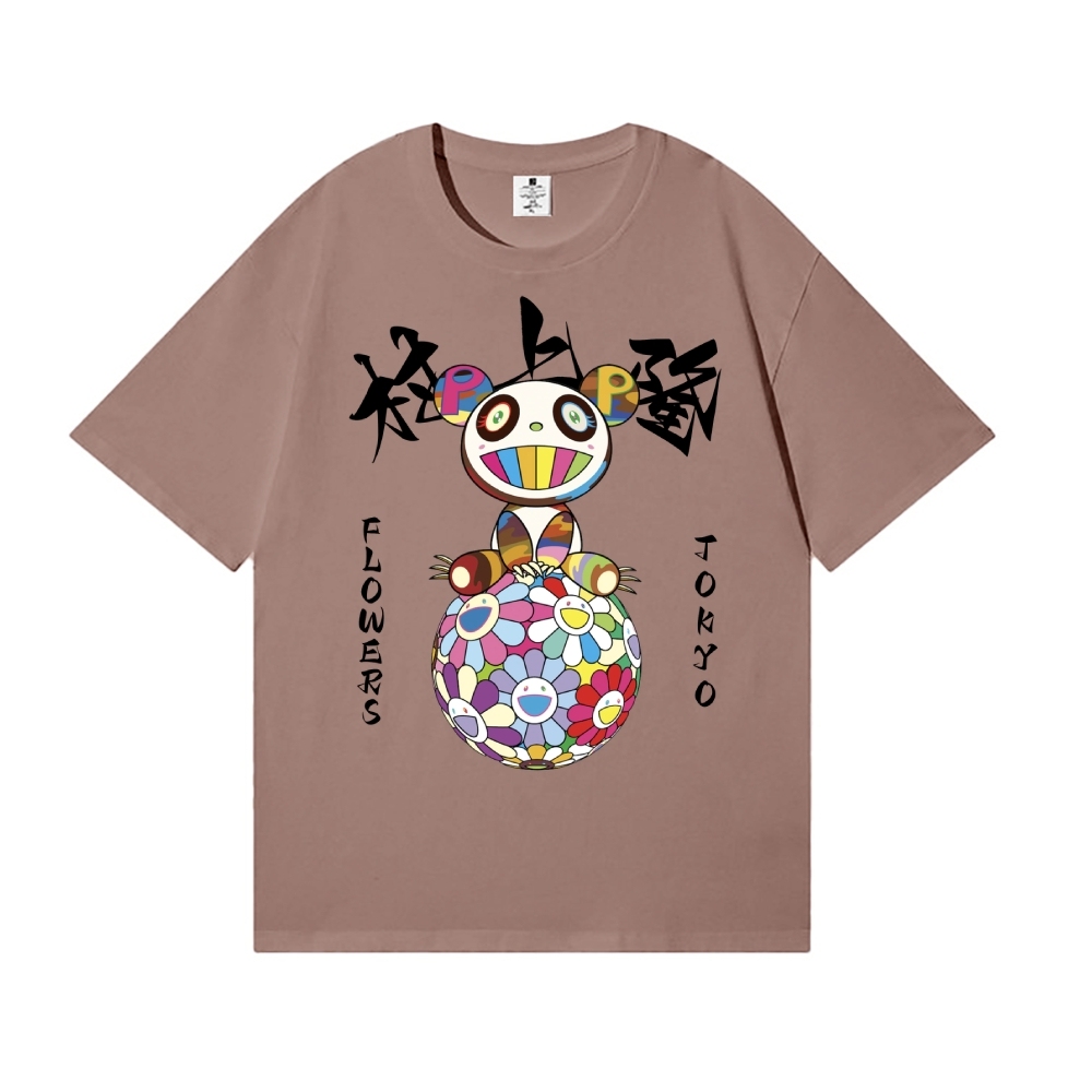TM Sunflower Panda Japanese Style Classic Tee