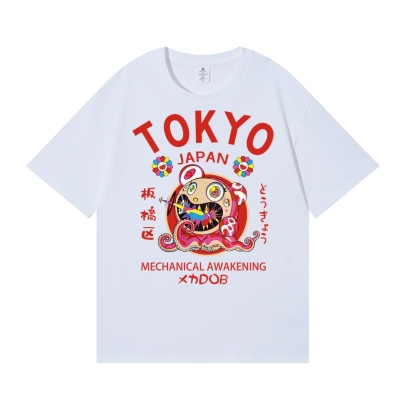 TM Sunflower DOB Octopus Tokyo Japan  Japanese Style Classic Tee