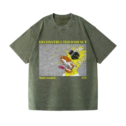Matt Gondek Simpson Vintage Wash Japanese Design T-Shirt