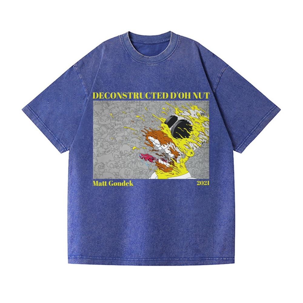 Matt Gondek Simpson Vintage Wash Japanese Design T-Shirt