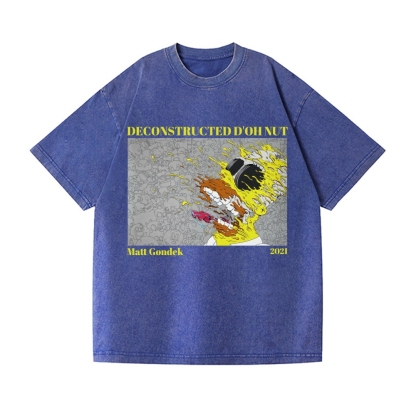Matt Gondek Simpson Vintage Wash Japanese Design T-Shirt