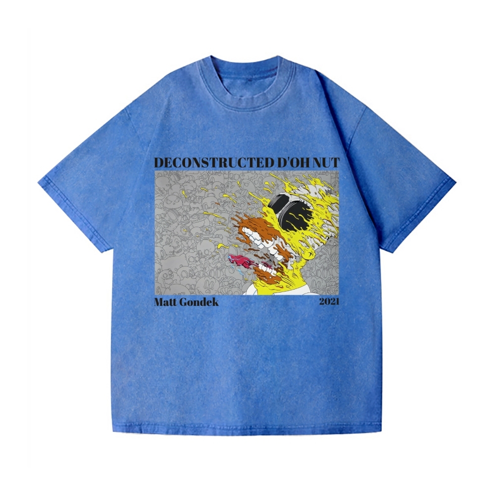 Matt Gondek Simpson Vintage Wash Japanese Design T-Shirt