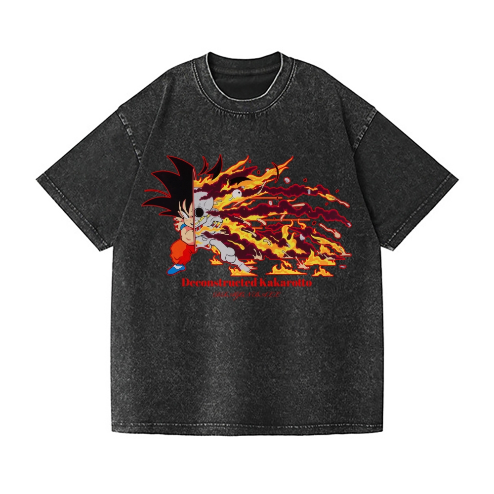 Matt Gondek Dragon Ball Vintage Wash Japanese Design T-Shirt