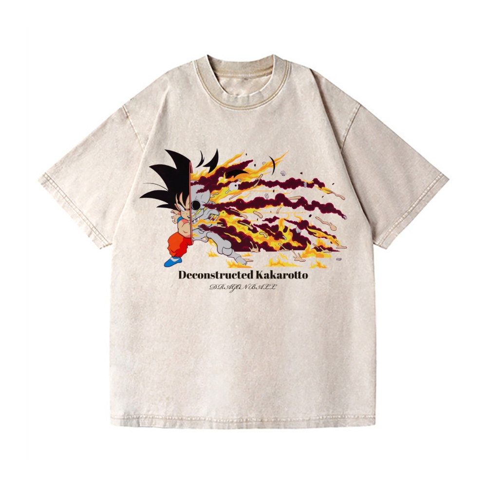 Matt Gondek Dragon Ball Vintage Wash Japanese Design T-Shirt