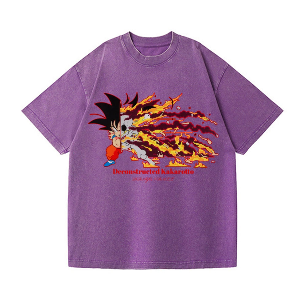 Matt Gondek Dragon Ball Vintage Wash Japanese Design T-Shirt