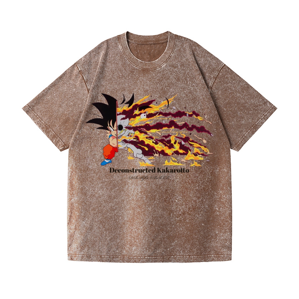 Matt Gondek Dragon Ball Vintage Wash Japanese Design T-Shirt