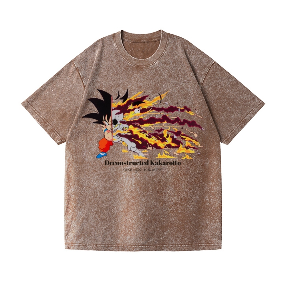 Matt Gondek Dragon Ball Vintage Wash Japanese Design T-Shirt