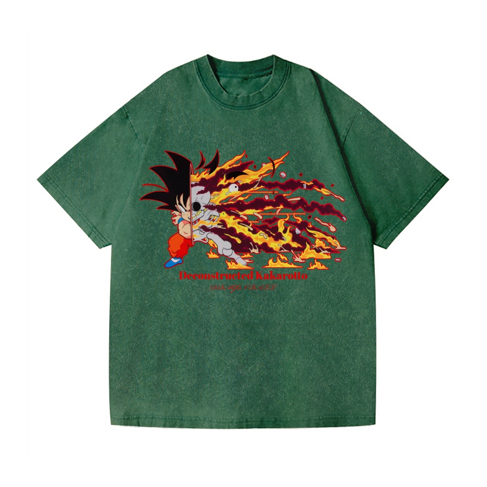 Matt Gondek Dragon Ball Vintage Wash Japanese Design T-Shirt