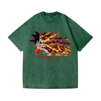 Matt Gondek Dragon Ball Vintage Wash Japanese Design T-Shirt