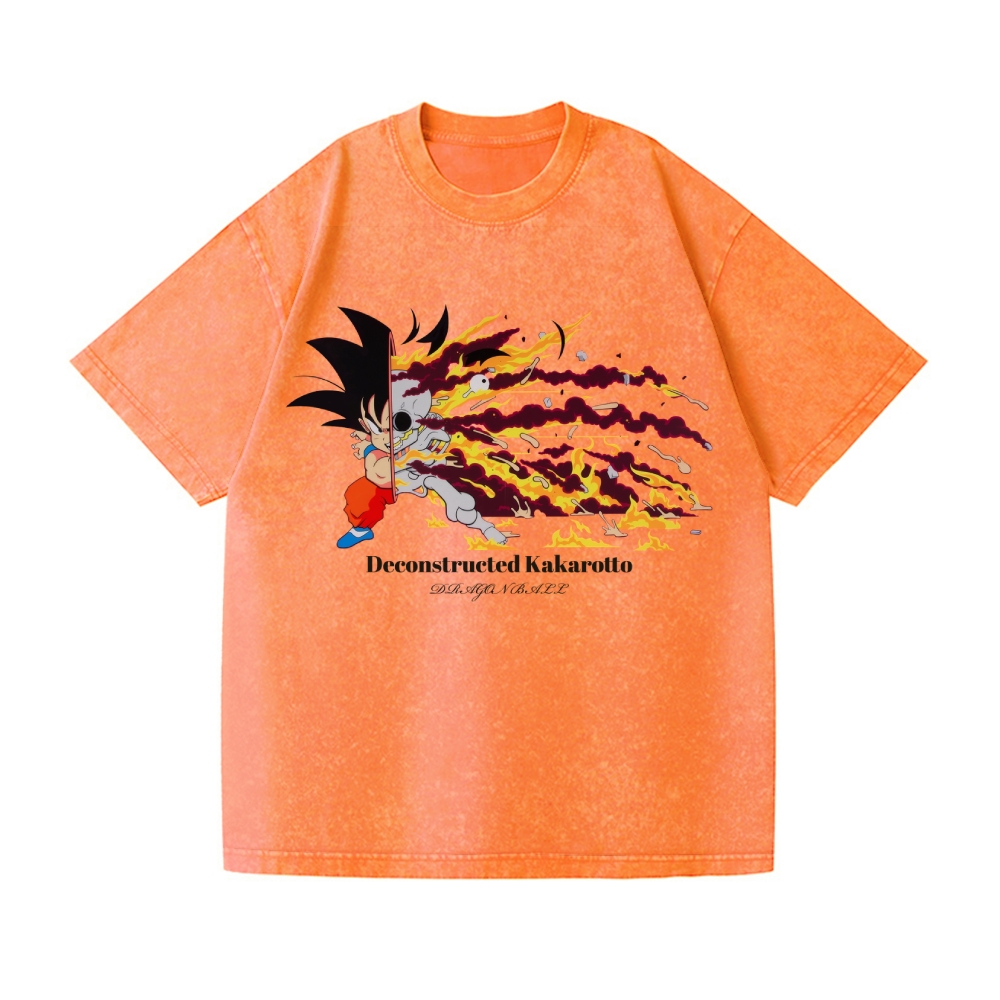 Matt Gondek Dragon Ball Vintage Wash Japanese Design T-Shirt