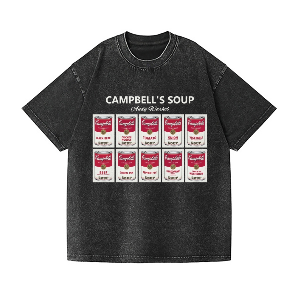 Andy Warhol Vintage Wash Japanese Design T-Shirt