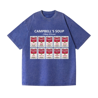 Andy Warhol Vintage Wash Japanese Design T-Shirt