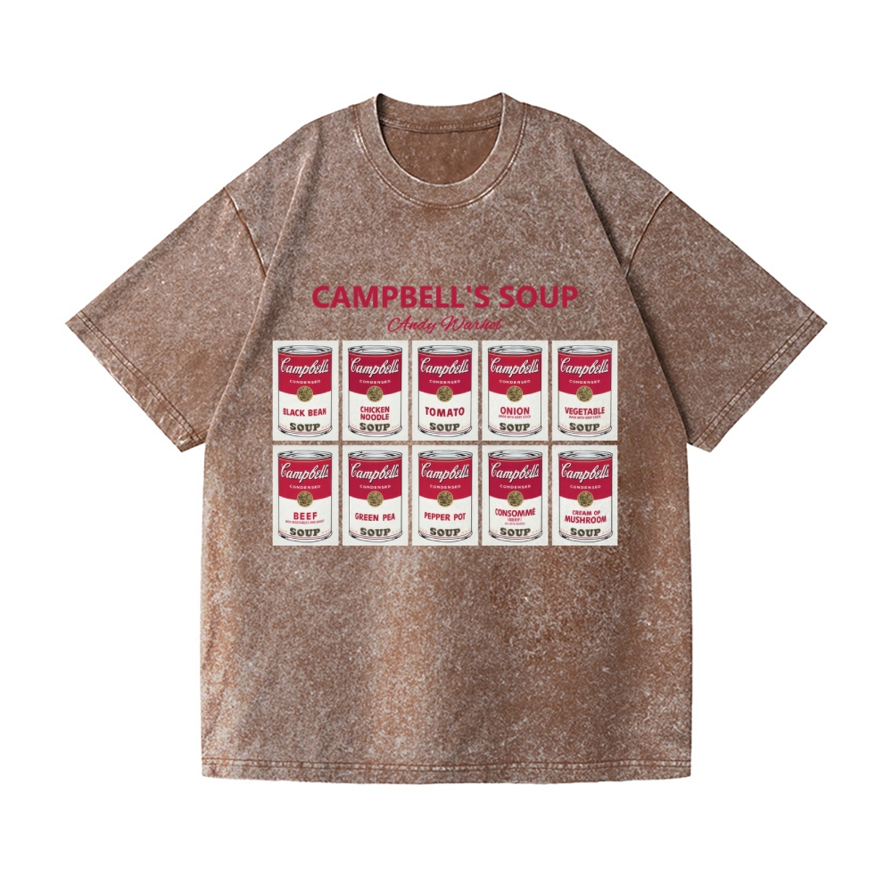 Andy Warhol Vintage Wash Japanese Design T-Shirt