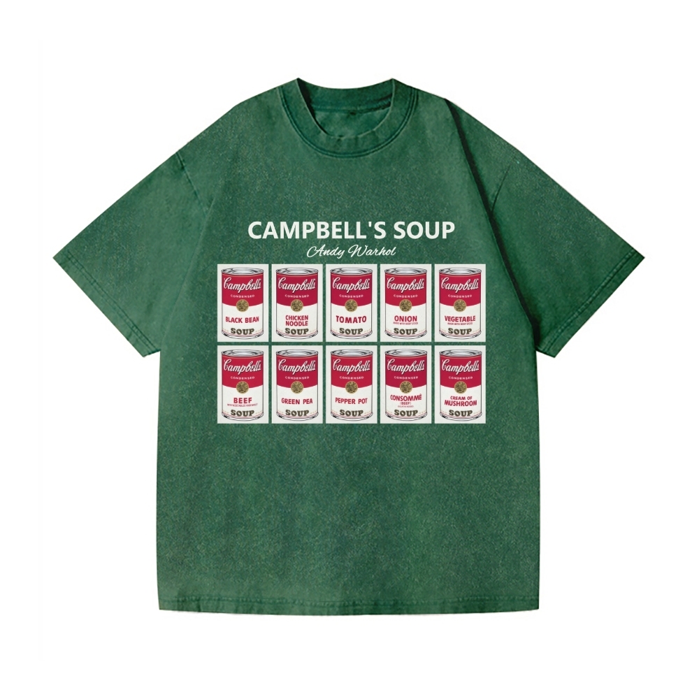 Andy Warhol Vintage Wash Japanese Design T-Shirt