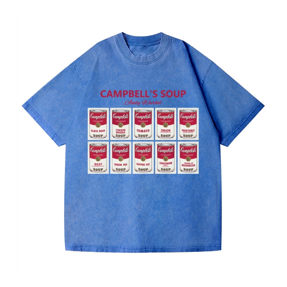 Andy Warhol Vintage Wash Japanese Design T-Shirt
