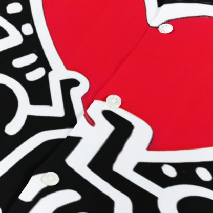 Keith Haring Japanese Style Camp Shirt