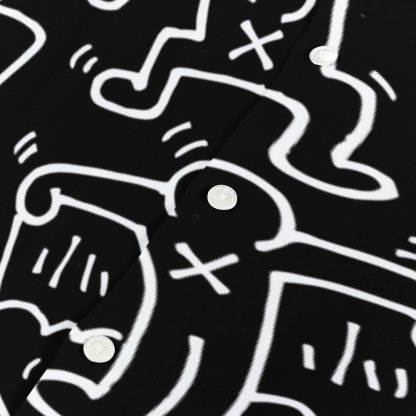 Keith Haring Japanese Style Camp Shirt