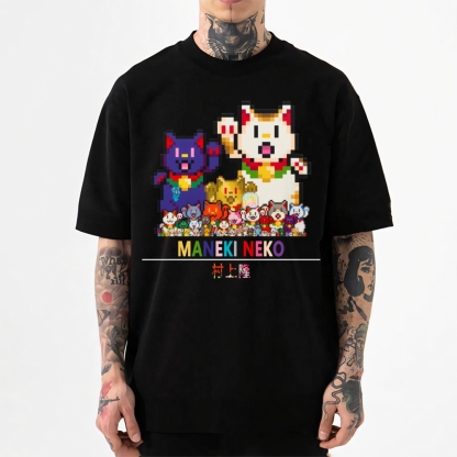 TM Lucky Cat Japanese Style Classic Tee