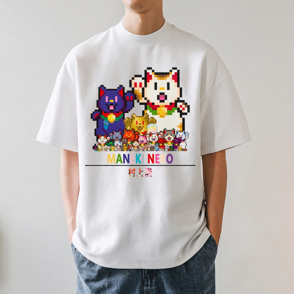 TM Lucky Cat Japanese Style Classic Tee