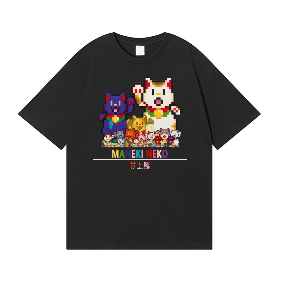 TM Lucky Cat Japanese Style Classic Tee