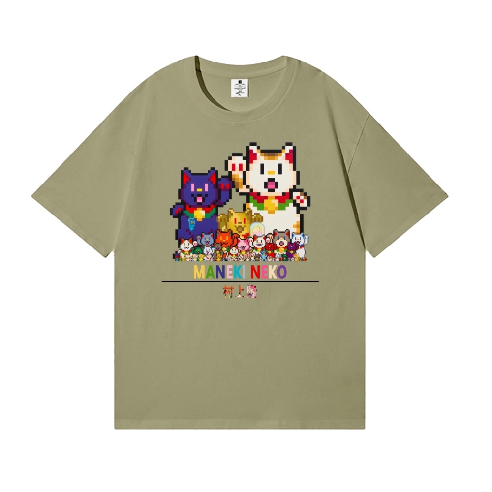 TM Lucky Cat Japanese Style Classic Tee