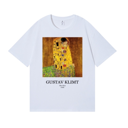 Gustav Klimt The Kiss Japanese Style Classic Tee