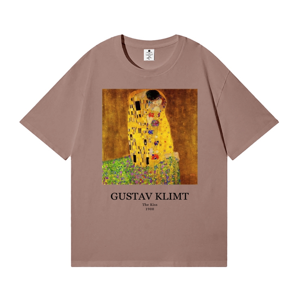 Gustav Klimt The Kiss Japanese Style Classic Tee