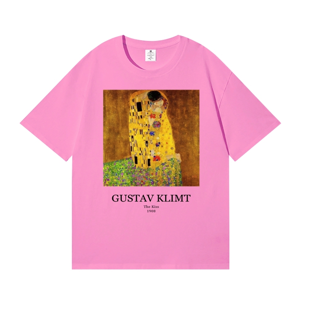 Gustav Klimt The Kiss Japanese Style Classic Tee