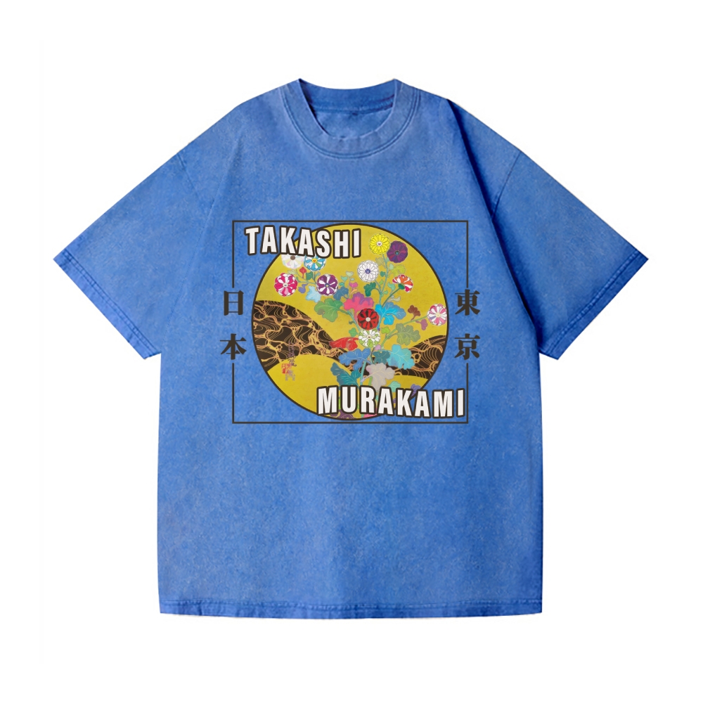 TM Panda Vintage Wash Japanese Design T-Shirt
