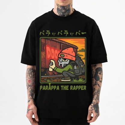 PaRappa the Rapper MF Doom Japanese Style Classic Tee