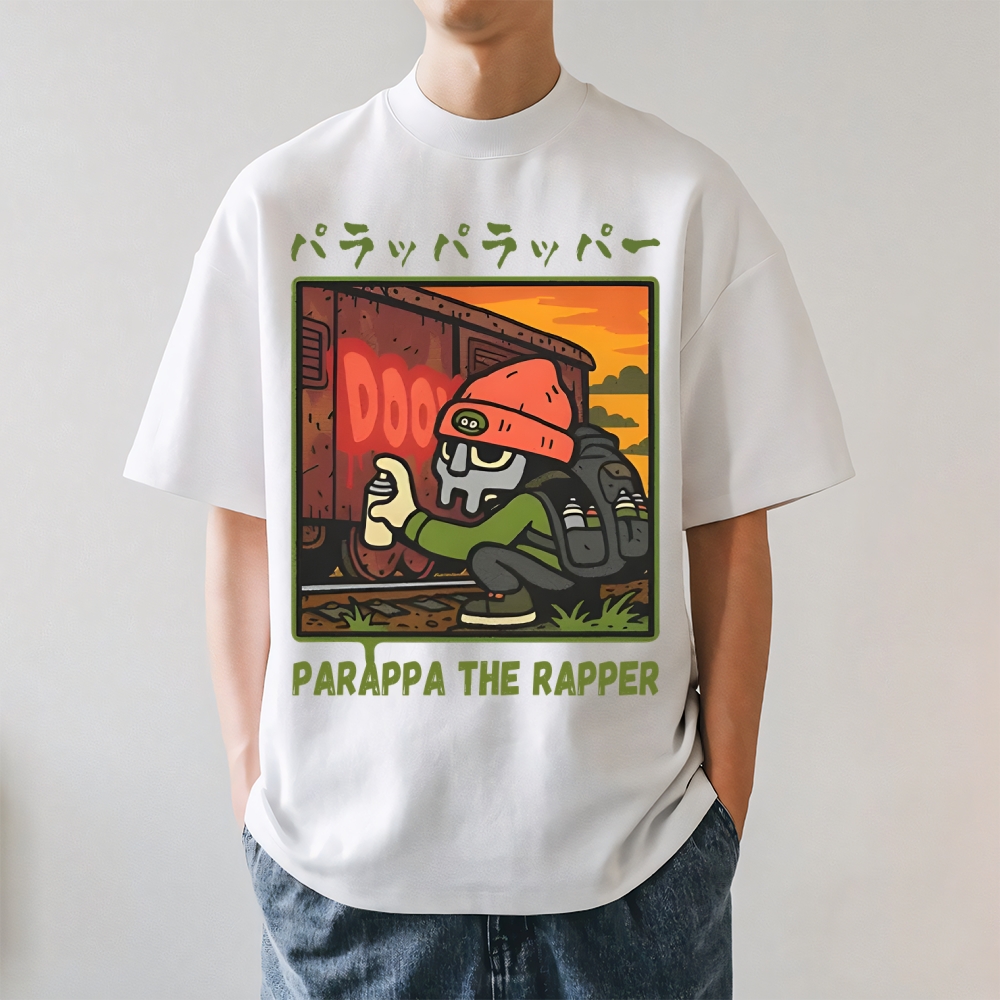 PaRappa the Rapper MF Doom Japanese Style Classic Tee